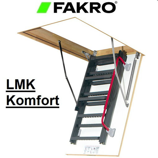 Сходи на горище Fakro LMK (Н 280см) 120 x 60, фото 1