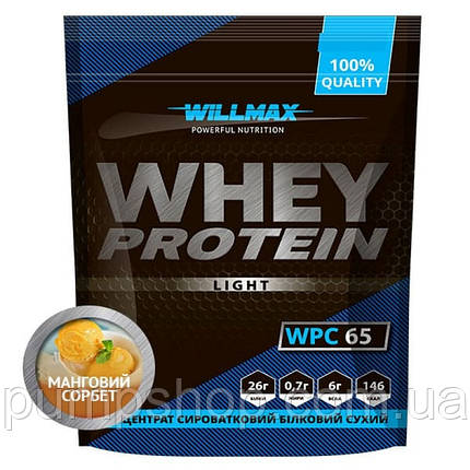 Сироватковий протеїн Willmax 65% Whey Protein 920 г, фото 1