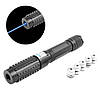 Лазерна указка YX-B015 Laser (5 насадок) Синій промінь, фото 3