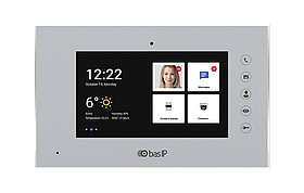 IP Відеодомофон BAS-IP AQ-07LA White/Silver/Gold/Black Сірий