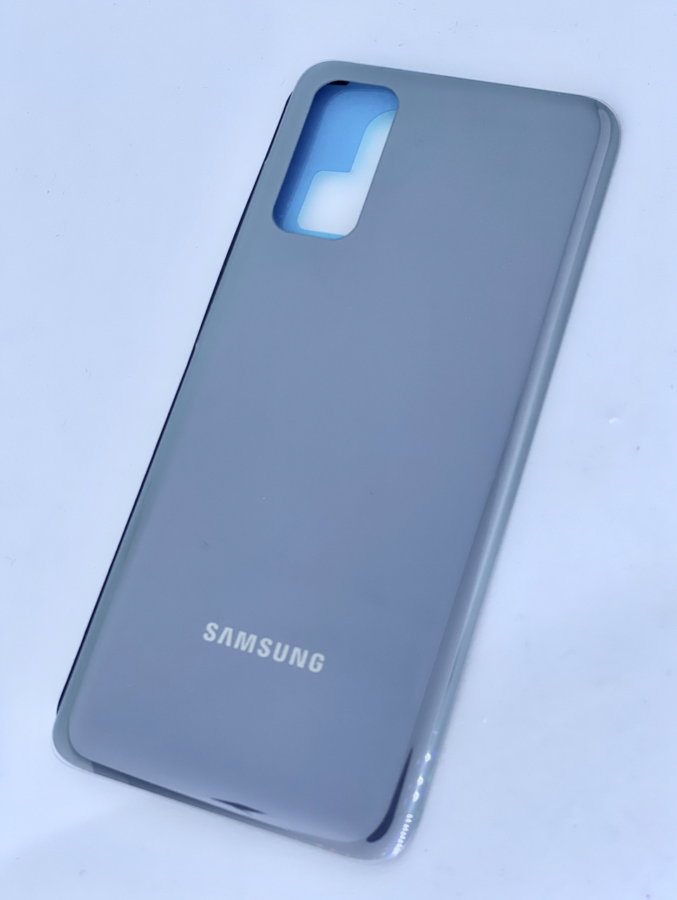 Задня кришка для Samsung G980F Galaxy S20, сіра, оригінал, фото 1