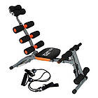 Тренажер AIRM HEALTH для преса та спини Six Pack Care, Чорний (Арт. 4831-1), фото 3