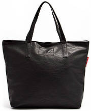 Женская сумка из эко кожи POOLPARTY pool88-black-PU черная