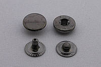 Кнопка альфа, діаметр - 12.5 мм, колір - чорний нікель, в упаковці - 25 шт, артикул СК 5719