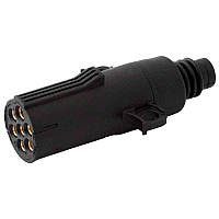 Вилка до напівпричепа 7 PIN N Type ERICH JAEGER (ISO 1185) 24V пластикова