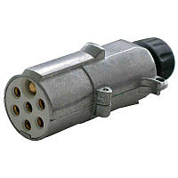 Вилка до напівпричепа 7 PIN S Type ERICH JAEGER (ISO 3731) 24V металева