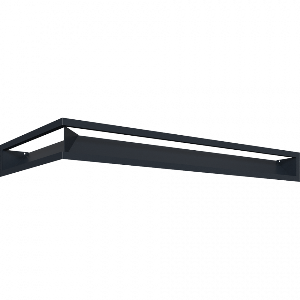Люфт SF кутовий правий графітовий 40x80x9