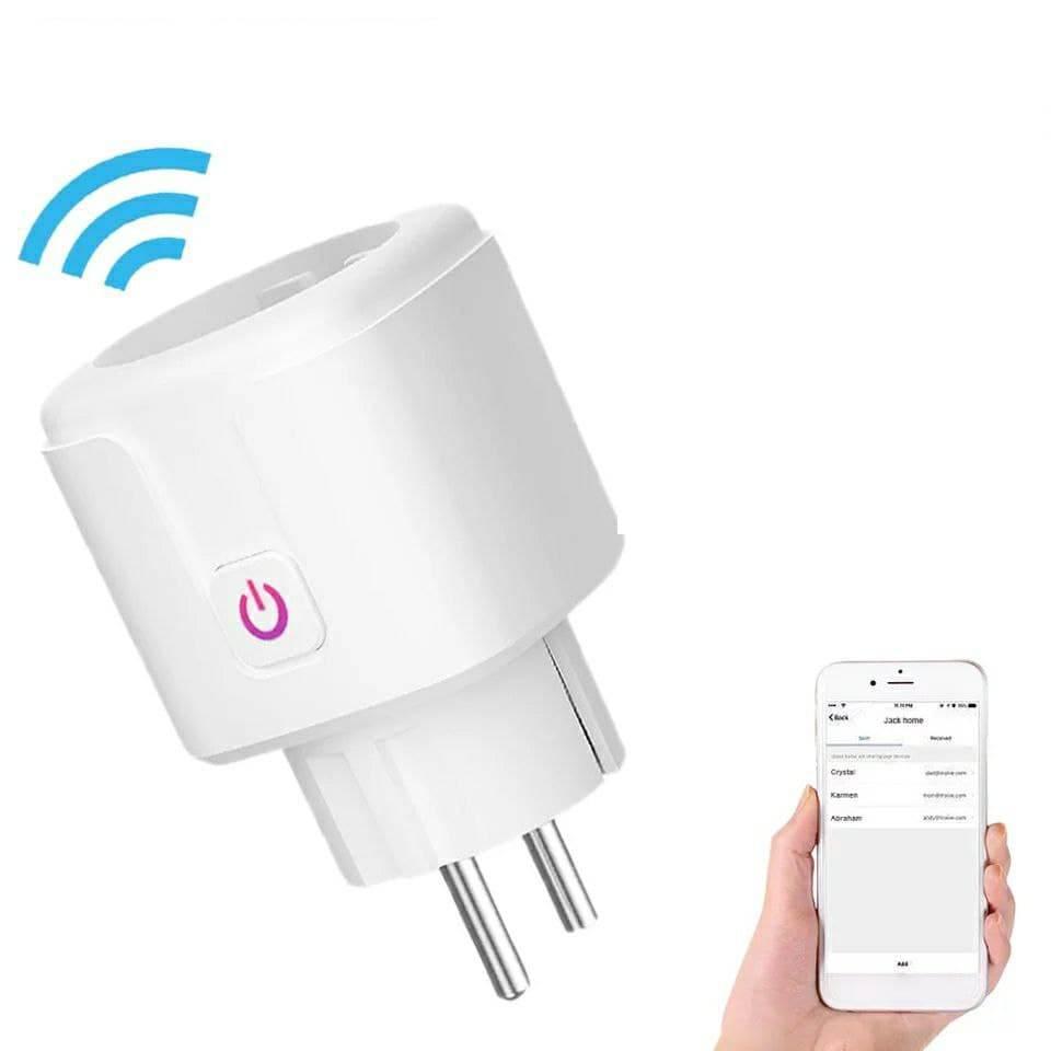 Розумна розетка Treeye Wi-Fi Smart Plug 16А. Tuya / Smart life