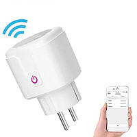 Умная розетка Treeye Wi-Fi Smart Plug 16А. Tuya / Smart life