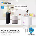 Розумна розетка Treeye Wi-Fi Smart Plug 16А. Tuya / Smart life, фото 6