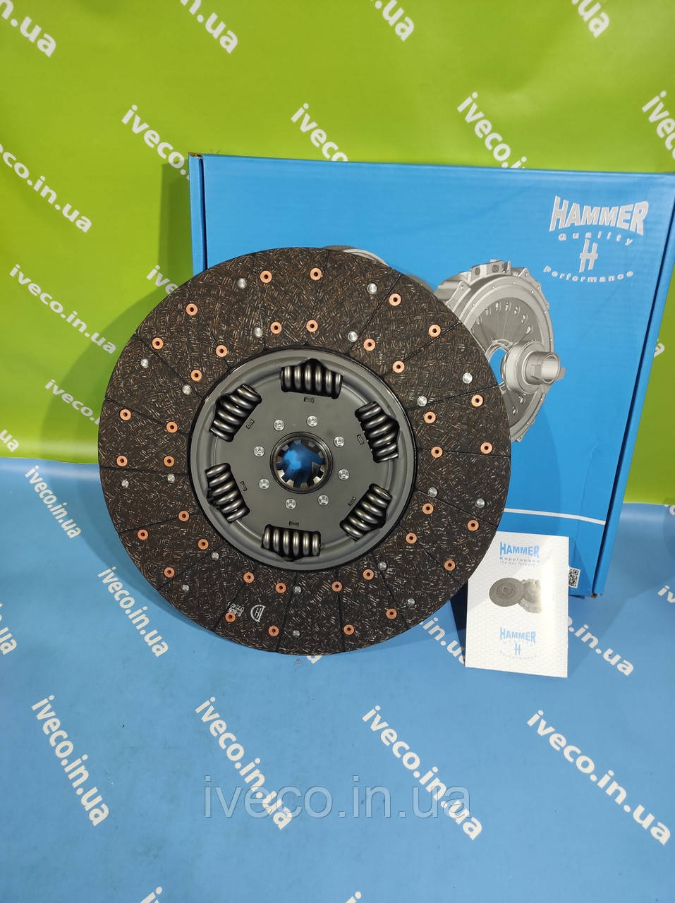 Диск зчеплення ASTRA HD8 HD7 118471 115087 123156 D=430 mm