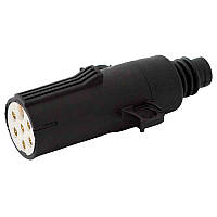 Вилка до напівпричепа 7 PIN S Type ERICH JAEGER (ISO 3731) 24V пластикова