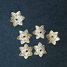 Обіймач для намистин "Квітка" 11 мм приблизно 100 штук