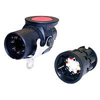 Вилка до напівпричепа 7 PIN EBS ERICH JAEGER (ISO 7638-1) 24V