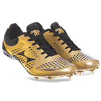 Шиповки бігові Healt (р-р 36-44, маломірки) (6 шипів, золотистий)