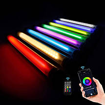 Водонепроникний постійний RGB світло LUXCEO P7RGB Pro з функцією PowerBank, фото 3