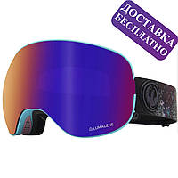 Преміум окуляри лижні і для сноуборда Dragon X2 Abalone дві лінзи Lumalens Purple Ion і Lumalens Amber та