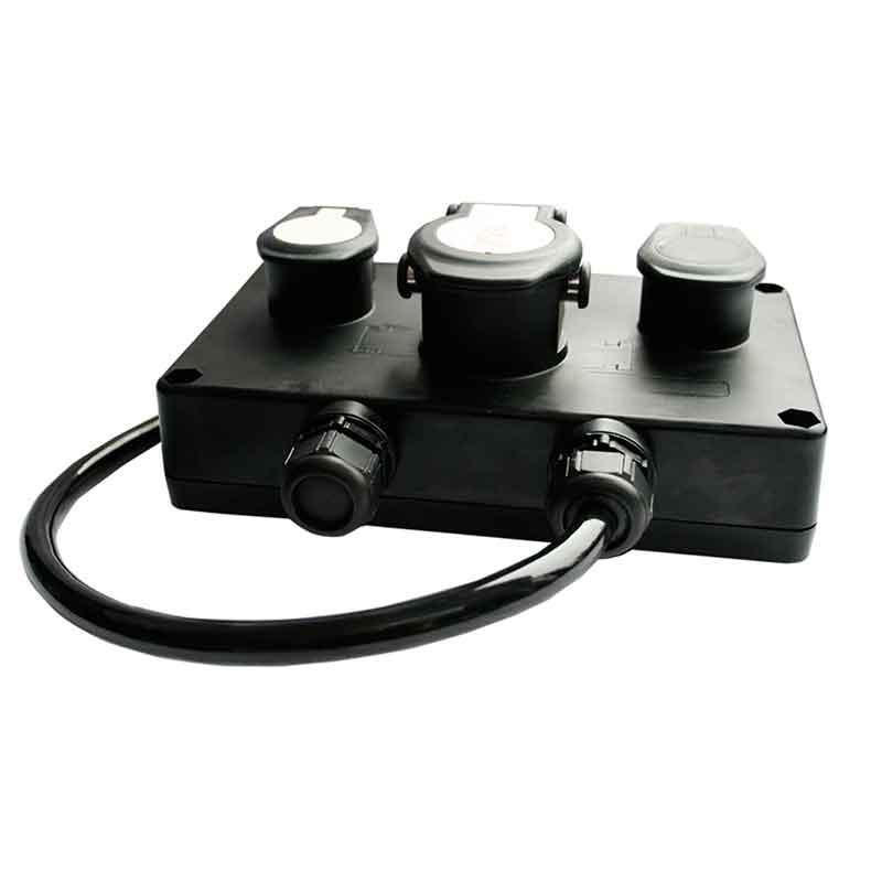 Распределительная коробка прицепа ERICH JAEGER 5 портов с кабелем (ID ...