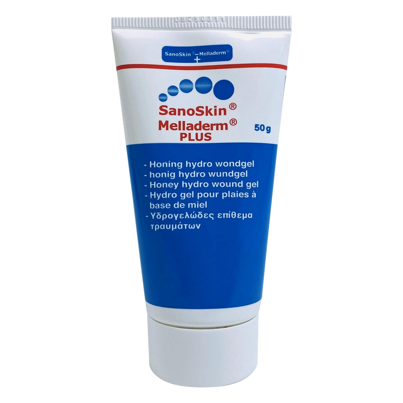 SanoSkin Melladerm Plus 50g - Гель для хронічних, гострих ран, фото 1
