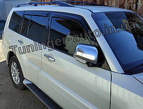 Вітровики, дефлектори вікон Mitsubishi Pajero Wagon 2006- (Hic)