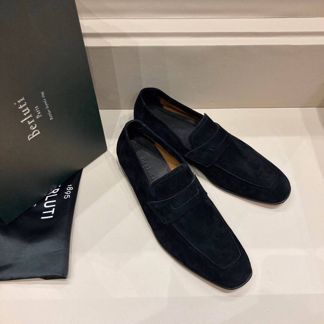 Туфлі Berluti замшеві (Берлуті)