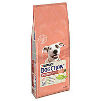 АКЦІЯ! (28+14) Dog Chow Sensitive Adult сухий корм для дорослих собак зі смаком лосося 14КГ