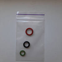 Ремкомплект розподілювача пари Delonghi ESAM (3 ущільнювачі) (Перехідник на капучинатор 5513227411)