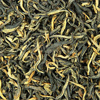 Чай весовой Золотой Пуэр 250 гр. выдержка от 7 лет крупнолистовой ферментированный элитный