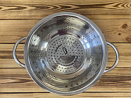 Друшляк нержавіюча сталь 22 см VT6-18043