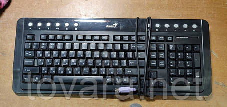 Мультимедійна брендовий клавіатура Genius KB-220 GK-050015 PS/2 № 212502, фото 2