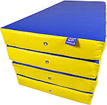 Мат складаний 200-100-10 см з 4 частин TIA-SPORT, фото 3