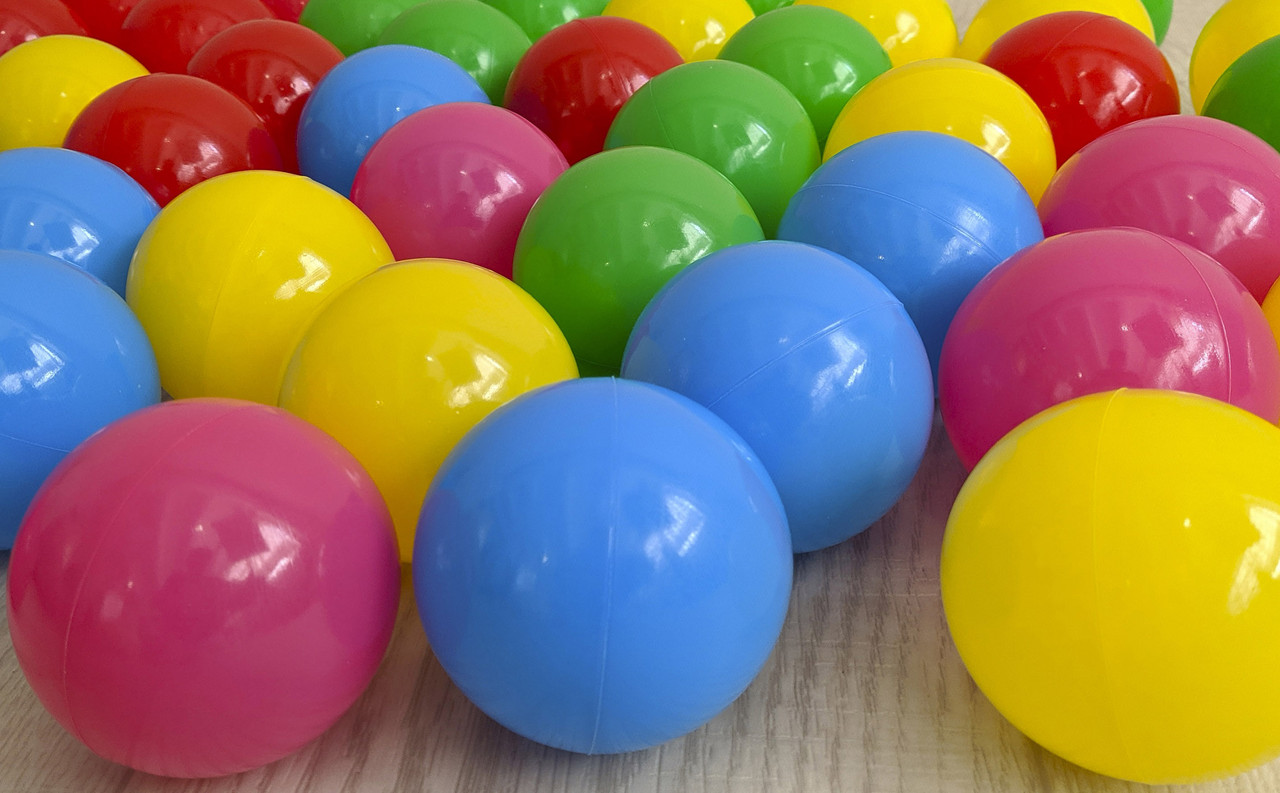 Кульки для сухого басейну 8 см TIA-SPORT, фото 1