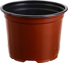 Вазон для розсади круглий 10,5 см (теракот) 0,470 л