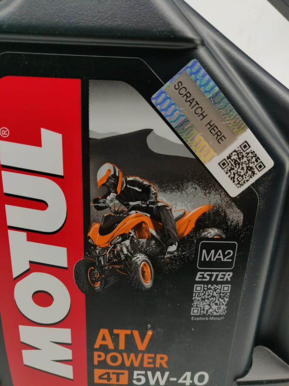 Масло для квадроцикла MOTUL ATV POWER 4T 5W40 (4L) - фото 4 - id-p1365800217