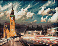 Картина по номерам Brushme Сумерки над Лондоном OBS22077 40*50 см
