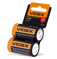 Батарейка сольова Videx C R14P 1.5V (2 шт.)