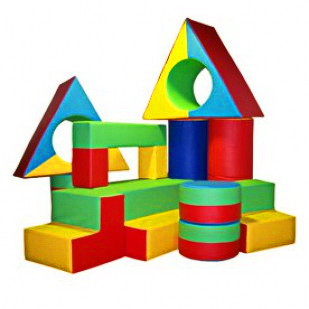 М'який модульний конструктор МАХ, 13 ел. TIA-SPORT, фото 1