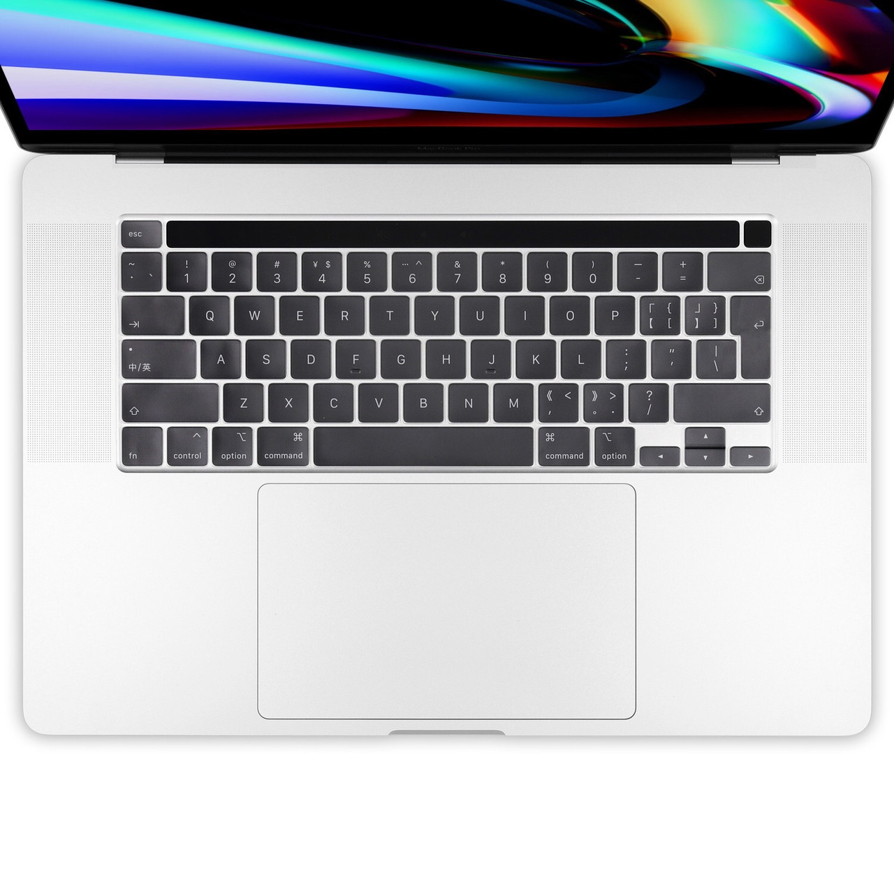 Клавіатура для MacBook Pro 13" (М1 А2338)/Pro 16 (2141) EU силіконова Прозорий, EU