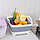 Складаний кошик для миття і зберігання овочів, фруктів, фото 2