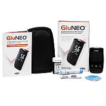 Глюкометр GluNEO - ГлюНЕО стартовий набір з 25 смужками і ланцетами, фото 5