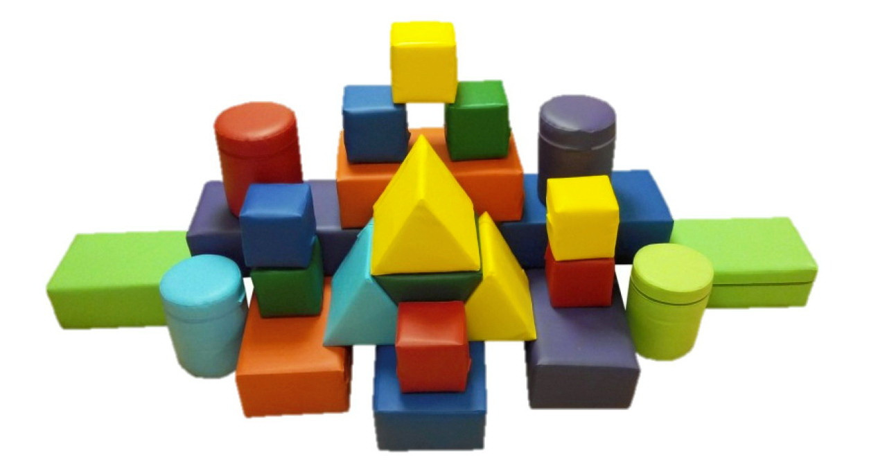 М'який модульний конструктор Замок Міні, 25 ел. TIA-SPORT, фото 1