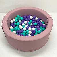 Сухий басейн круглий Пінк 100х40 см TIA-SPORT