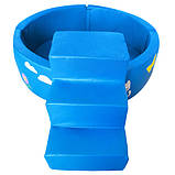 Сухий басейн круглий із гіркою 150х40 см TIA-SPORT, фото 3