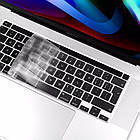 Клавіатура для MacBook Pro 13" (М1 А2338)/Pro 16 (2141) EU силіконова Прозорий, EU, фото 3