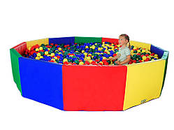 Сухий басейн Багатокутник 255х50 см TIA-SPORT