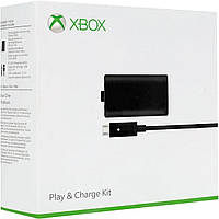 Xbox Play and Charge Kit USB (Аккумуляторна батарея для геймпадов Xbox + кабель MIcroUSB)