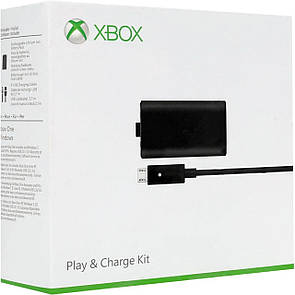 Xbox Play and Charge Kit USB (Аккумуляторна батарея для геймпадів Xbox + кабель MIcroUSB)