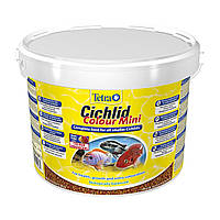 Корм Tetra Cichlid Colour Mini 10 литров, 3900 грамм
