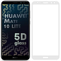 Захисне скло для Huawei Mate 10 Lite (RNE-L21) White