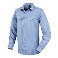 Сорочка з довгим рукавом Helikon-Tex® DEFENDER Mk2 Gentleman Shirt® - Melange Light Blue S